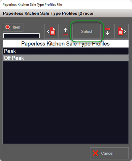 paperless kitchen sale type profiles