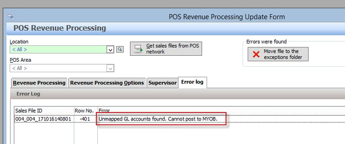 pos revenue processing