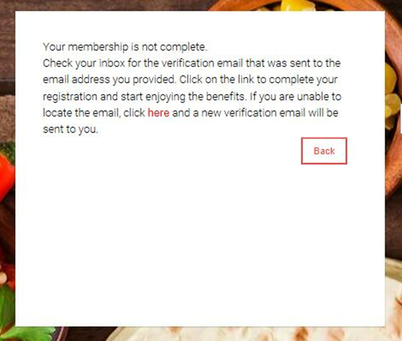 email verification