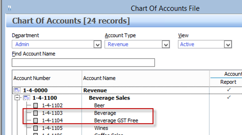 chart of accounts file