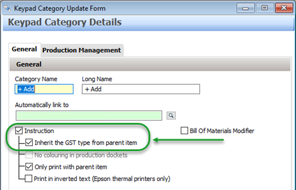 handling dynamic GST type