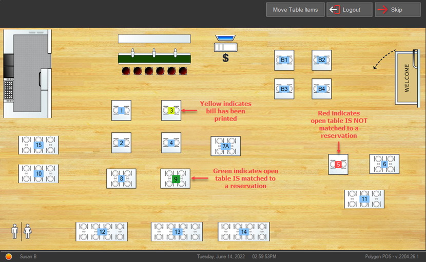 pos floorplan