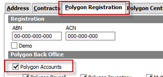 polygon registration