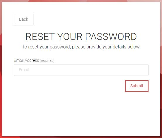 reset password