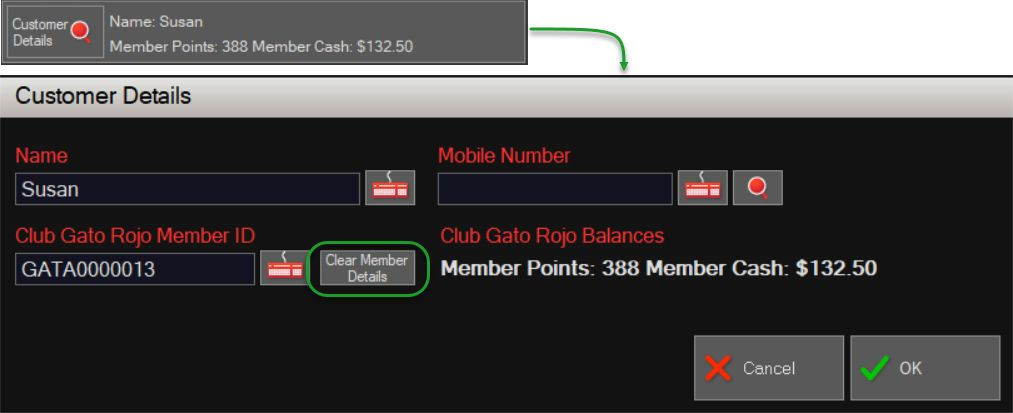 removing member from transaction