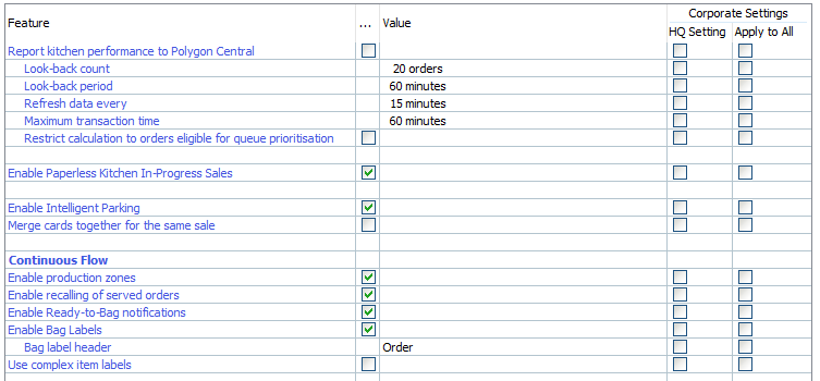 enable continuous flow production zones