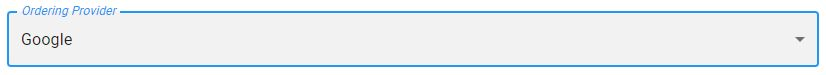 ordering provider