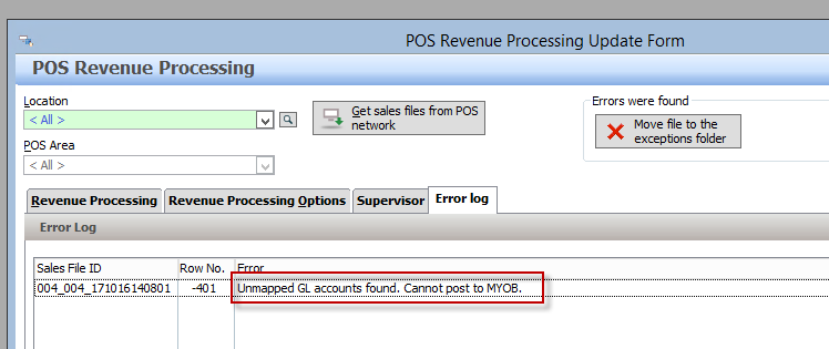 processing update form