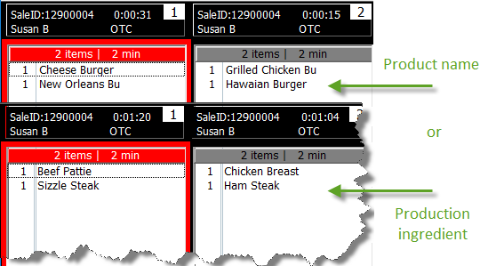 order ingredient filtering